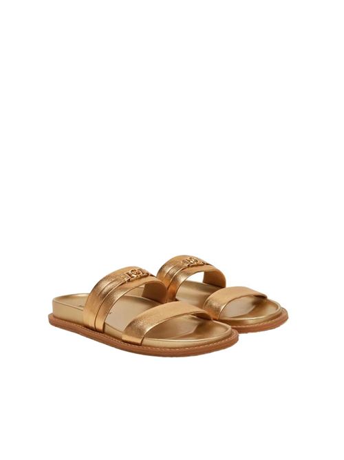 Sandalo basso Mandy in pelle MICHAEL KORS | 40S5MAFS1M740